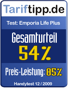 Testsiegel emporia Life Plus