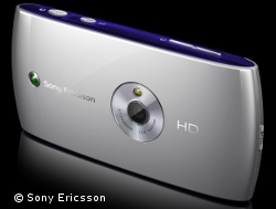 Das Sony Ericsson Vivaz dreht HD-Videos in 720p