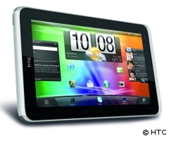 Der Tablet-PC HTC Flyer hat die bewährte Benutzeroberfläche "HTC Sense"
