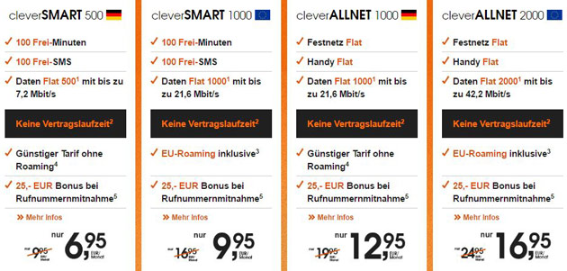 callmobile Tarife 2017