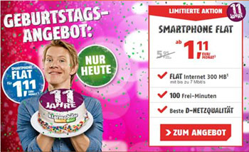 klarmobil Geburtstag