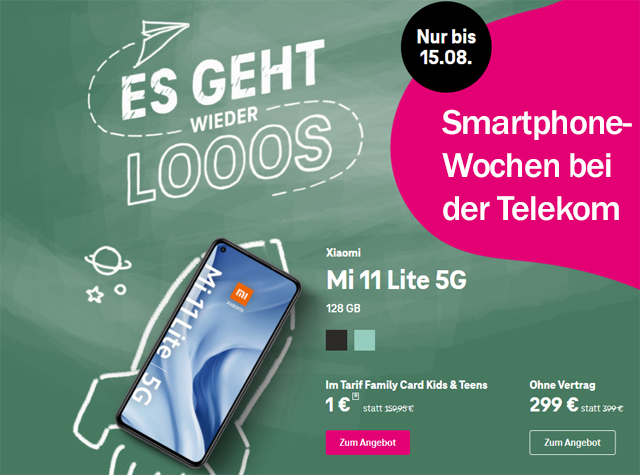 Smartphone-Wochen bei der Telekom