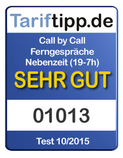 Tarifsiegel Oktober 2015