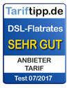 Tarifsiegel Juli 2017