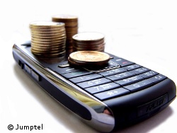 Geld auf Handy